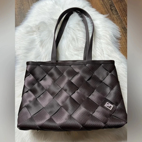 Maggie Bags Genuine Seatbelt Bag Brown - Picture 7 of 7